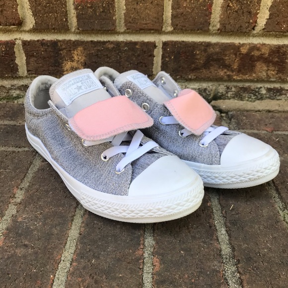 heather gray converse